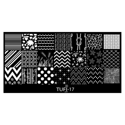 Пластина для стемпінгу TUFI profi №17 (0123674)