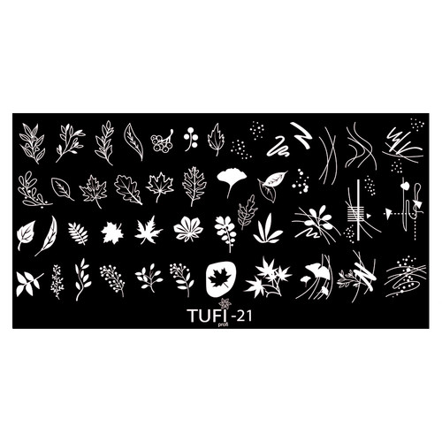 Пластина для стемпінгу TUFI profi №21 (0123678)