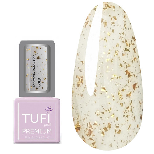 Топ TUFI profi DIAMOND POTAL TOP Золото 8 мл (0125764)