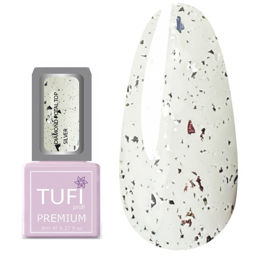 Топ TUFI profi DIAMOND POTAL TOP Серебро 8 мл (0125765)