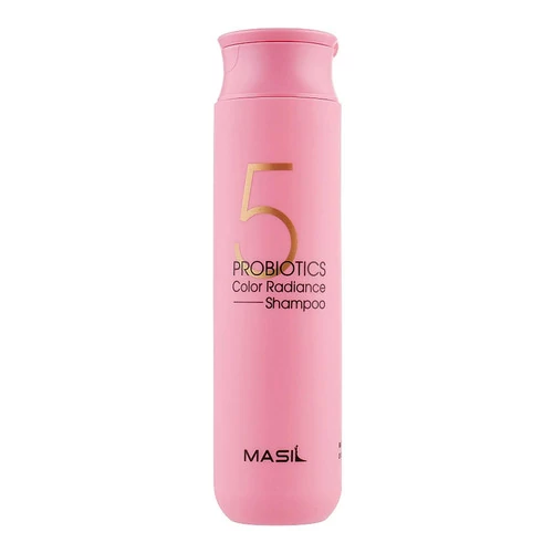 Шампунь MASIL с пробиотиками для защиты цвета окрашенных волос Probiotics Color Radiance Shampoo 300 мл (8809744060392) - Фото №1