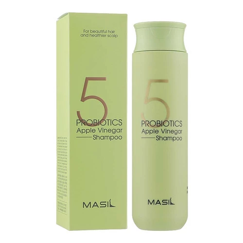 Шампунь бессульфатный MASIL с пробиотиками и яблочным уксусом 5 Probiotics Apple Vinegar Shampoo 300 мл (8809744060439) - Фото №2
