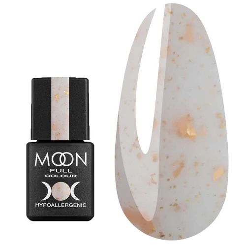База MOON FULL Leaf №02 с поталью розовый 8 мл (5908254192692)