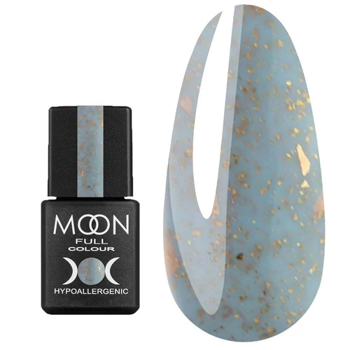 База MOON FULL Leaf №04 с поталью голубой 8 мл (5908254192715)