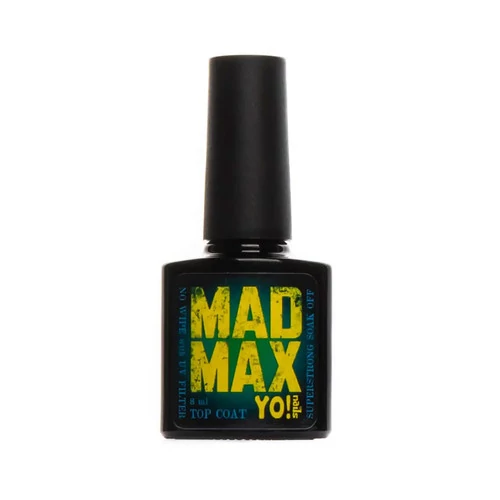 Топ YO!NAILS Mad Max без липкого слоя c УФ фильтром  8 мл - Фото №1