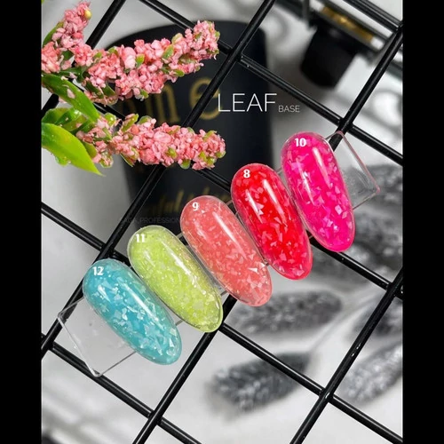 База SAGA LEAF №10 ярко-розовый с поталью 9 мл - Фото №3