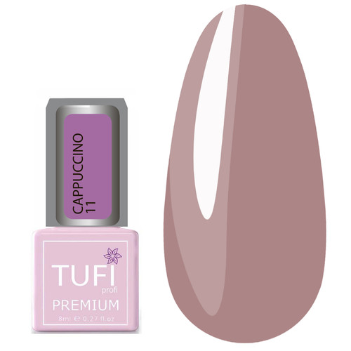 Гель-лак TUFI profi CAPPUCCINO 11 Розовый закат 8 мл (0102593)