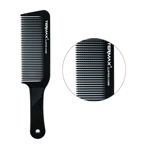 Гребень Termax clipper comb черный (волна) с ручкой