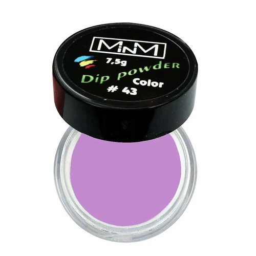 DIP-пудра M-in-M 7.5 г №43 нежно-сиреневый (ФР-00003381) - Фото №1