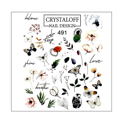 Слайдер дизайн Crystaloff Nail Design 491