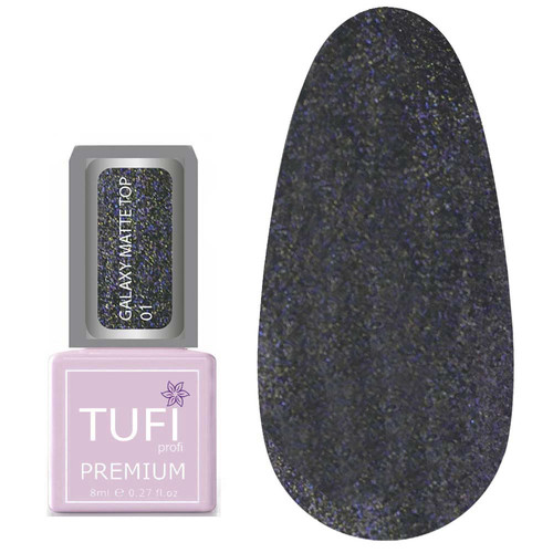 Топ TUFI profi GALAXY MATTE TOP 01 Альтаир 8 мл (0133940)