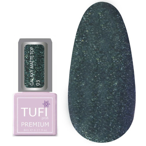 Топ TUFI profi GALAXY MATTE TOP 03 Вега 8 мл (0133941)