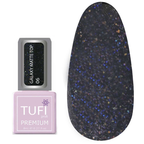 Топ TUFI profi GALAXY MATTE TOP 06 Капелла 8 мл (0133944)