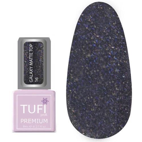 Топ TUFI profi GALAXY MATTE TOP 16 Эридан 8 мл (0133934)