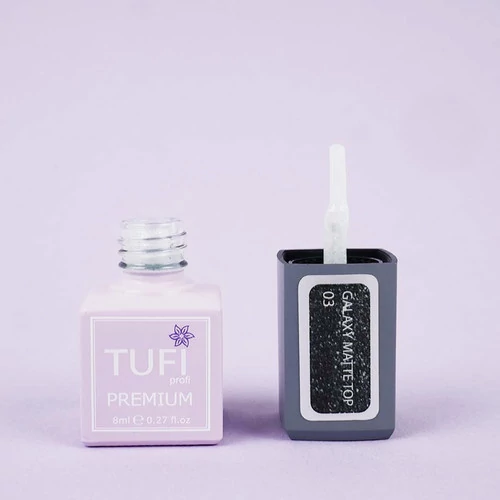 Топ TUFI profi GALAXY MATTE TOP 03 Вега 8 мл (0133941) - Фото №3
