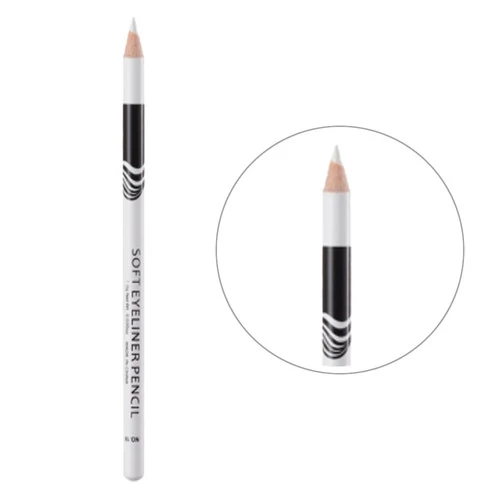 Карандаш для бровей разметочный Menow Soft Eyeliner белый (001732) - Фото №1