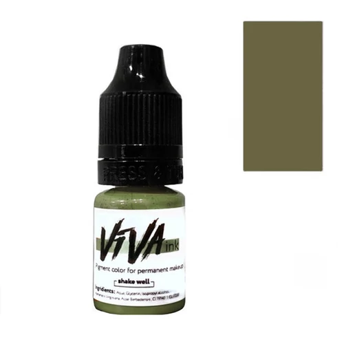 Пигмент Viva Corrector 2 Olive для перманентного макияжа 6 мл (001922)