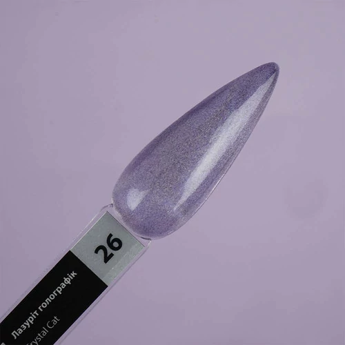 Гель-лак TUFI profi CRYSTAL CAT 26 Синий голографик 8 мл (0173919) - Фото №3