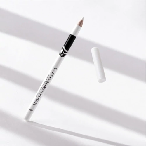 Карандаш для бровей разметочный Menow Soft Eyeliner белый (001732) - Фото №3