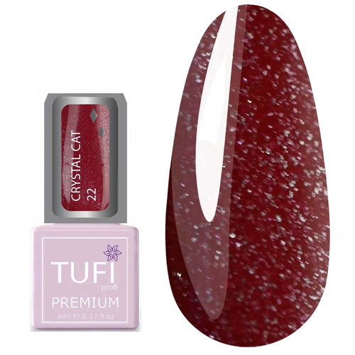 Гель-лак TUFI profi CRYSTAL CAT 22 Масака 8 мл (0173913)