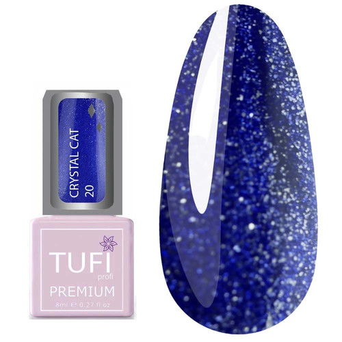 Гель-лак TUFI profi CRYSTAL CAT 20 Танзаніт 8 мл (0173911)