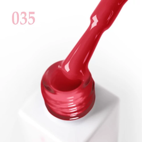 Гель-лак JOIA vegan 035 сочный красный 6 мл (4820259340353) - Фото №3