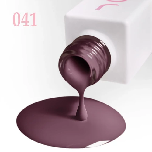 Гель-лак JOIA vegan 041 темно-бордовый 6 мл (4820259340414) - Фото №3