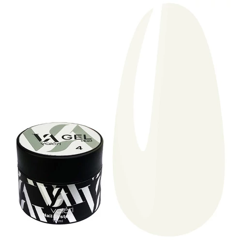 Гель для наращивания VALERI Builder Gel №04 Milk 15 мл (VBG-004) - Фото №1