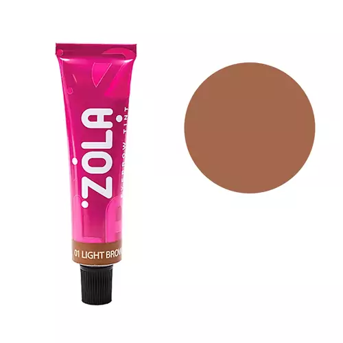 Краска для бровей ZOLA с коллагеном 03 Brown 15 ml-купить|Tufishop