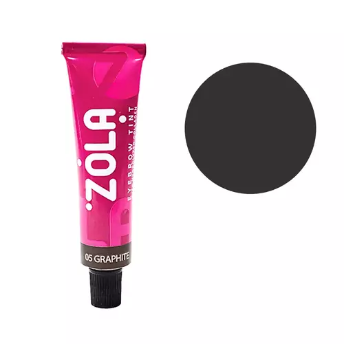 Краска для бровей ZOLA  с коллагеном 05 Graphite 15 ml (05317)