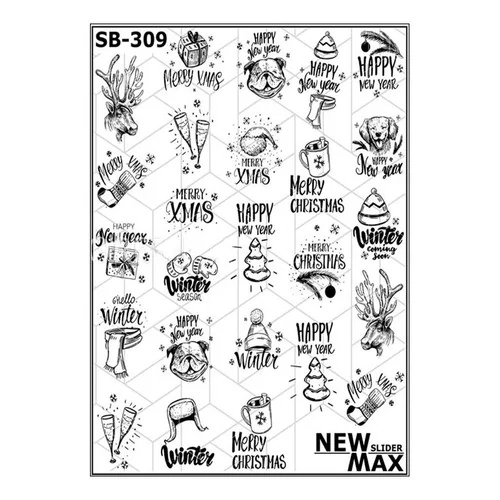 Слайдер дизайн NEW MAX SB-309 новогодний