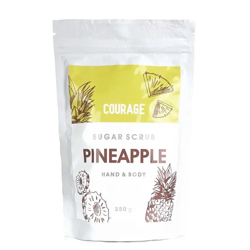 Сахарный скраб COURAGE fresh pineapple 250 гр (4823083019518) - Фото №1
