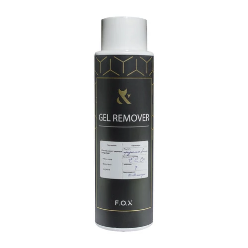 F.O.X Gel Remover - Рідина для зняття гель-лаку, 500 мл (0390136016755)