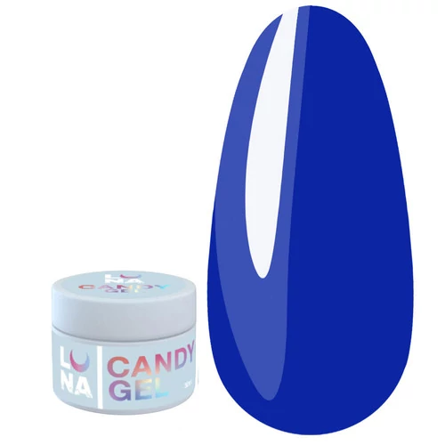Гель LUNA Candy Gel №12 синий15 мл (322-0607) - Фото №1