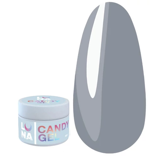 Гель LUNA Candy Gel №19 сірий 15 мл (322-1556) - Фото №1