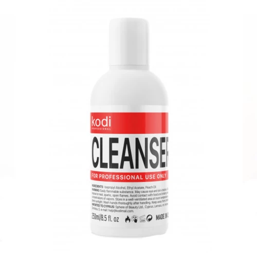 Kodi Cleanser Жидкость для снятия липкого слоя  250 мл