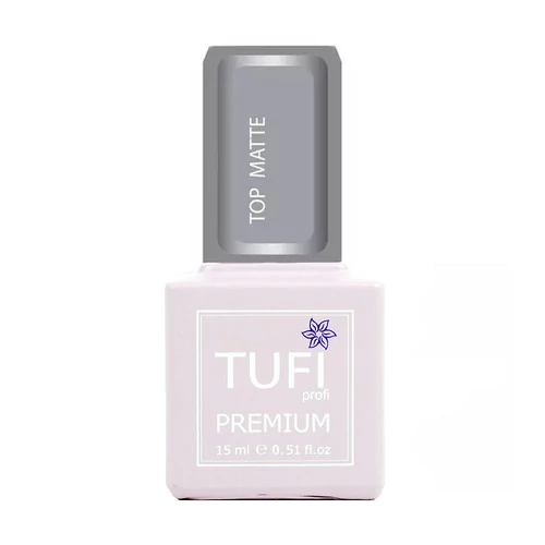 Топ TUFI profi MATTE Матовый 15 мл (0202733) - Фото №1