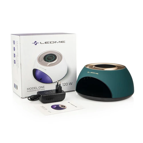 Лампа для маникюра UV/LED PRO Nail LEDME ONE 120W зеленый - Фото №5