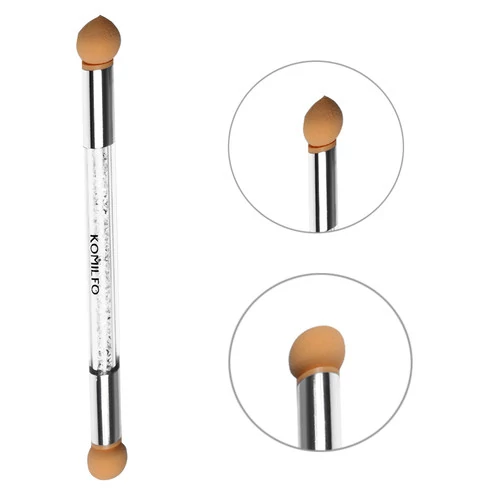 Кисть для омбре Komilfo AirBrush и  4 сменных спонжа (2900000007819) - Фото №1