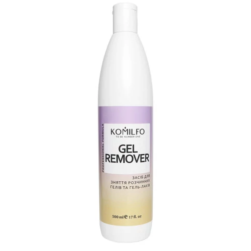 Komilfo Gel Remover  Средство для снятия soak off гелей и гель-лаков  500 мл (121014)