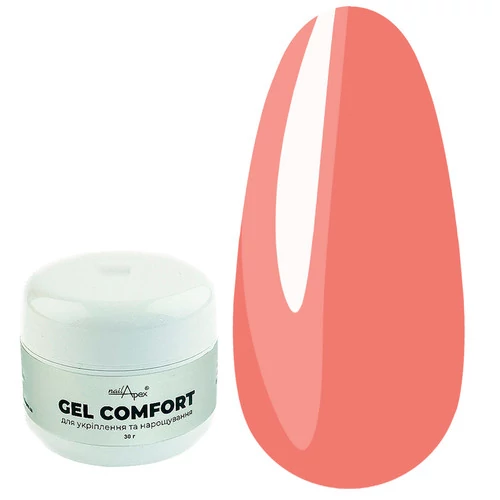 Гель без опила NAILAPEX Comfort №02 теплый беж 30 г (KG02_30) - Фото №2