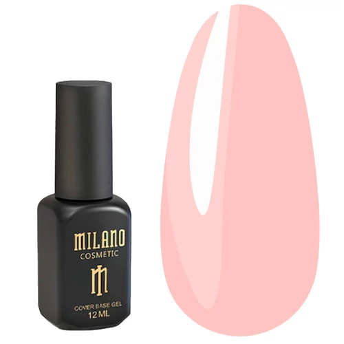 Камуфлирующая база MILANO Cover 48 светло-розовый 12 мл (2712000053761)