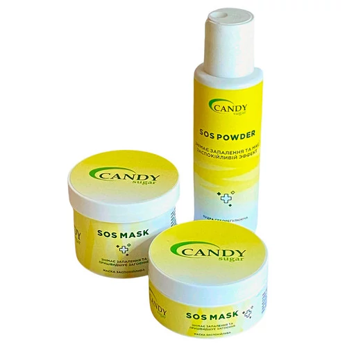 Успокаивающая маска после депиляции Candy Sos mask 100 г - Фото №2