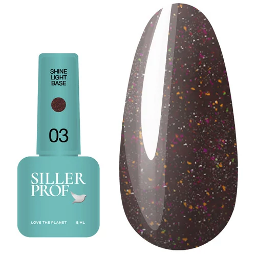 Цветная база SILLER Shine Light №03 8 мл - Фото №1