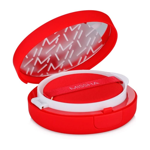 Тональный кушон для лица MISSHA с матовым финишем Velvet Finish Cushion SPF50+/PA+++ №21 15 мл (452558) - Фото №2