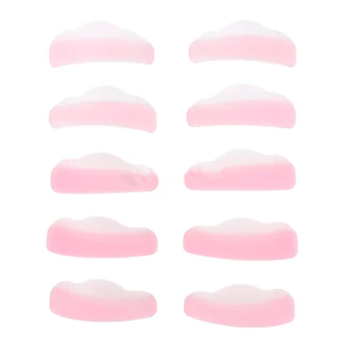 Силиконовые бигуди MY LAMINATION 5 пар M розовые - Фото №1