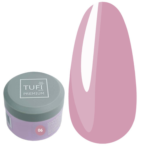 Гель для наращивания TUFI profi BUILDER GEL 06 French Pink 15 г (0226582)