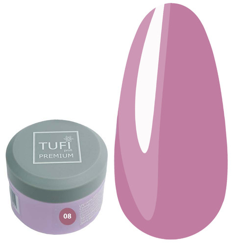 Гель для наращивания TUFI profi BUILDER GEL 08 Blush 15 г (0226584)