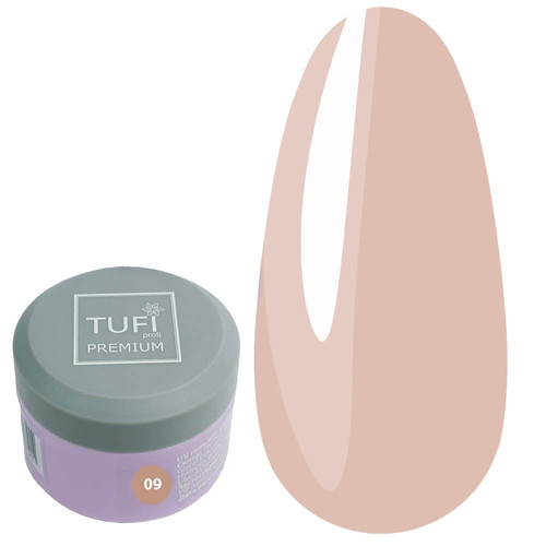 Гель для наращивания TUFI profi BUILDER GEL 09 Peach 15 г (0226585)