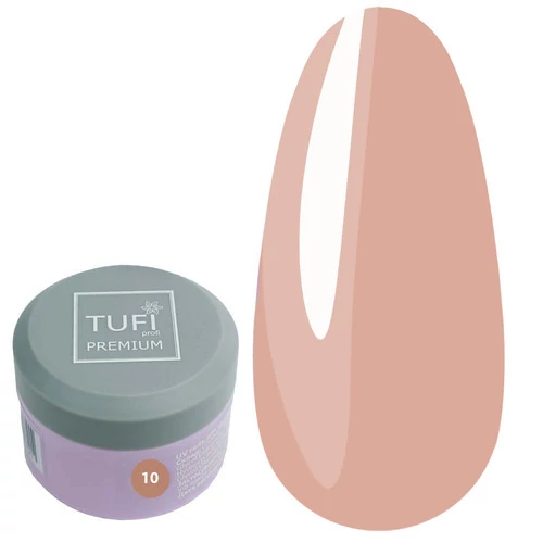 Гель для наращивания TUFI profi BUILDER GEL 10 Peach Ice 15 г (0226586) - Фото №1
